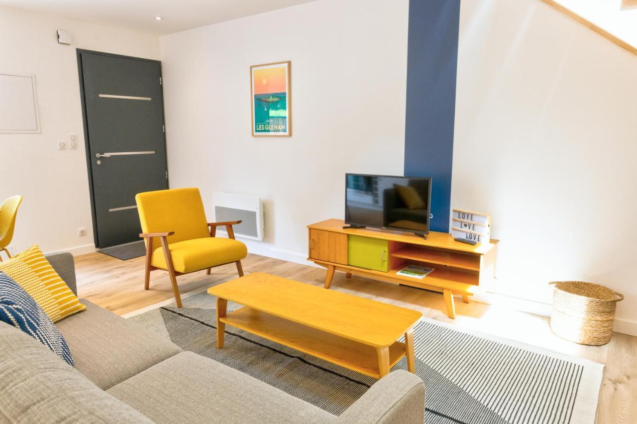 Residence Du Phare - 4 Appartements - 2 Chambres - Vue Mer Ou Terrasse كومْبْري المظهر الخارجي الصورة