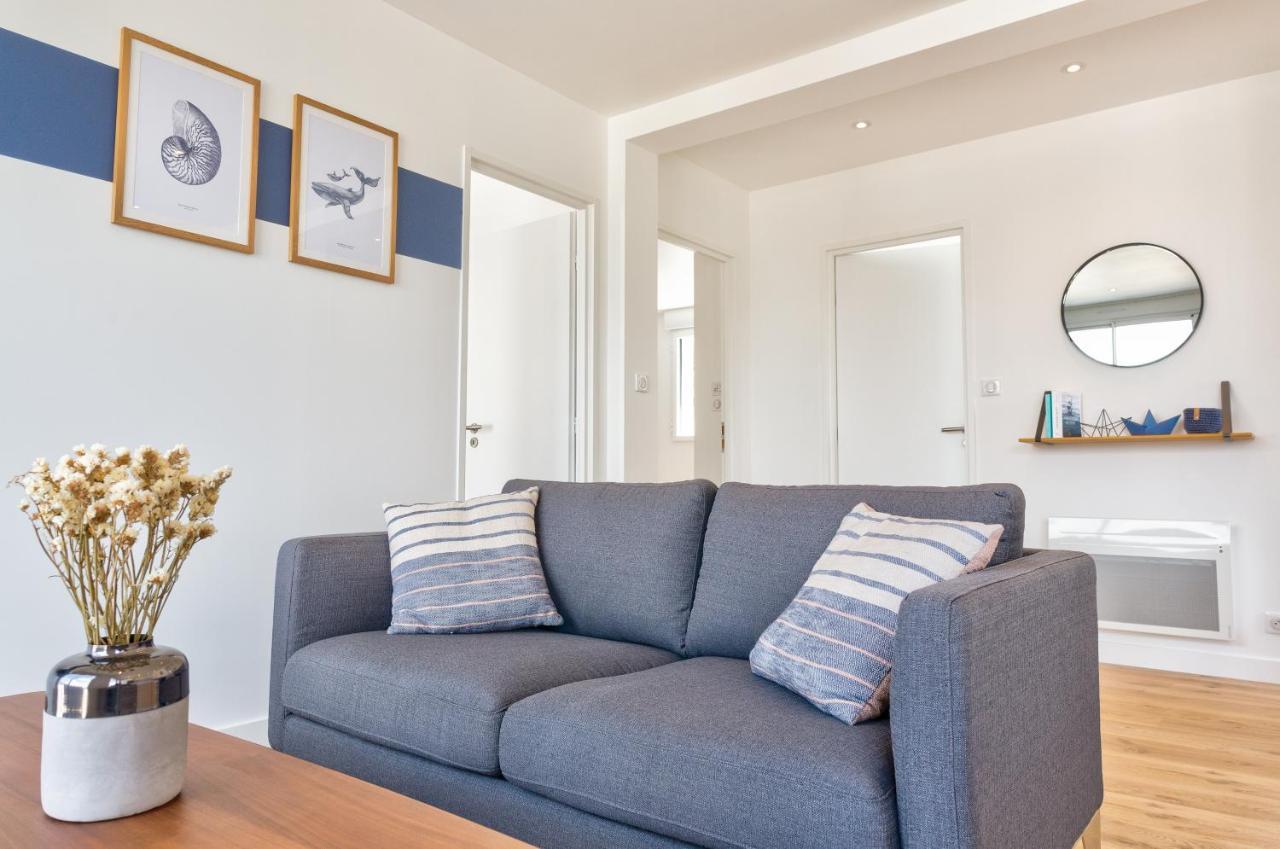 Residence Du Phare - 4 Appartements - 2 Chambres - Vue Mer Ou Terrasse كومْبْري المظهر الخارجي الصورة