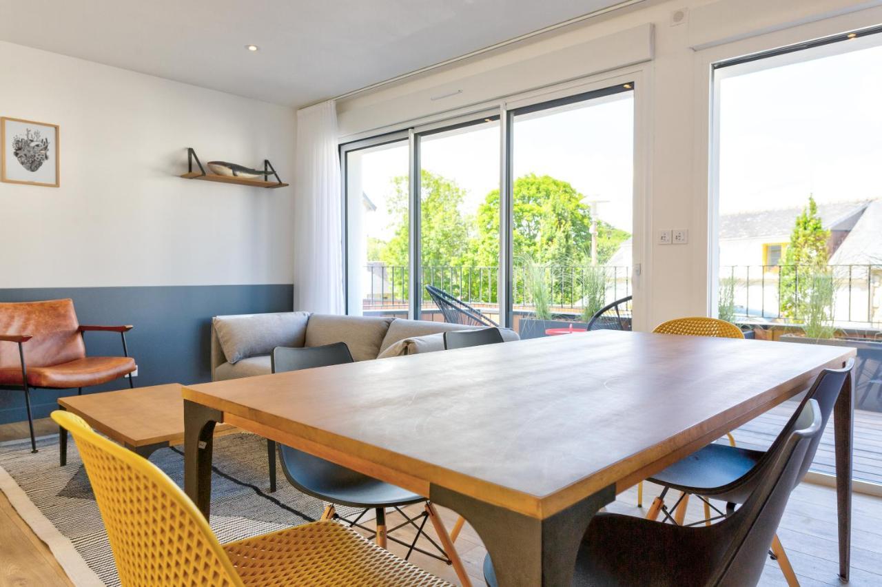 Residence Du Phare - 4 Appartements - 2 Chambres - Vue Mer Ou Terrasse كومْبْري المظهر الخارجي الصورة