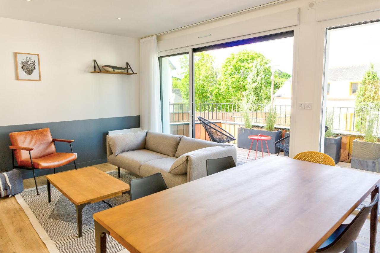 Residence Du Phare - 4 Appartements - 2 Chambres - Vue Mer Ou Terrasse كومْبْري المظهر الخارجي الصورة
